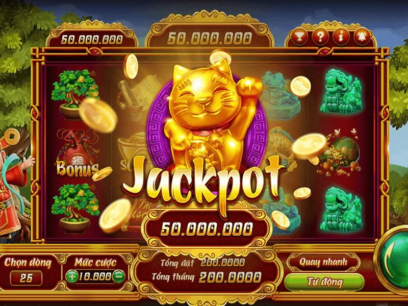 Máy đánh bạc và trò chơi jackpot