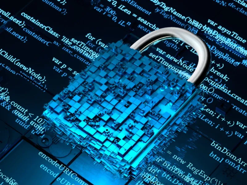 Hình ảnh minh họa bảo vệ dữ liệu cá nhân với biểu tượng khiên và khóa